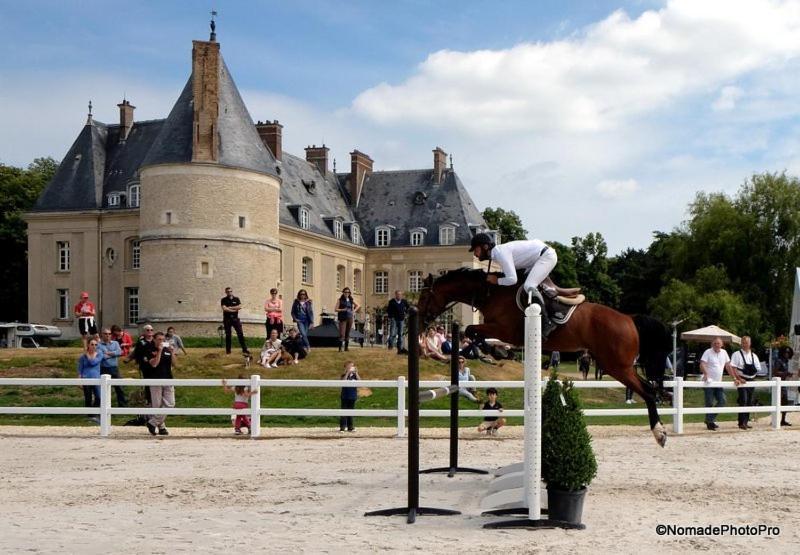 Chateau De Berticheres Chaumont-en-Vexin Exteriör bild