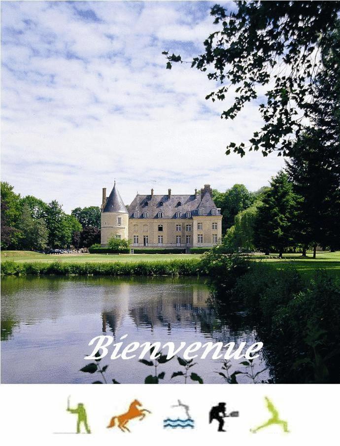 Chateau De Berticheres Chaumont-en-Vexin Exteriör bild